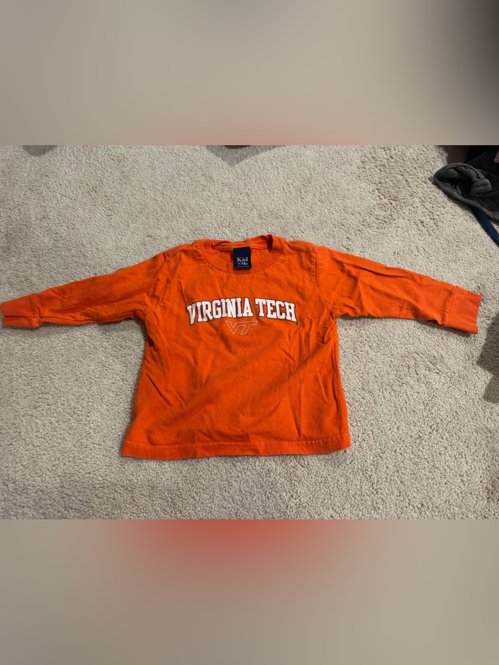 Virginia Tech Long-Sleeve Tee